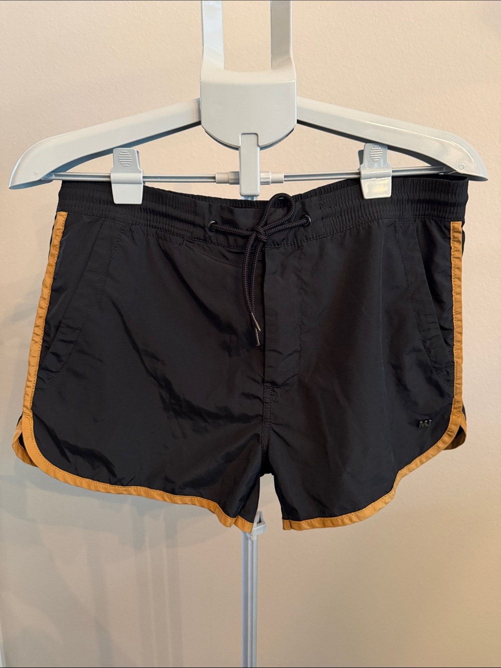 MARC BY MARC JACOBS Black Athletic Swim Drawstring Shorts